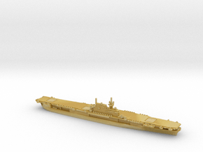 US Yorktown-class Aircraft Carrier in Tan Fine Detail Plastic: 1:1800