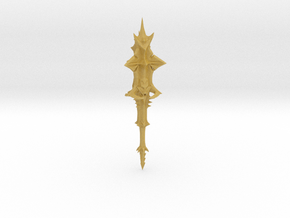 Mace of Molag Bal in Clear Ultra Fine Detail Plastic: Large