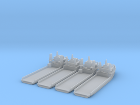 Oil Rig Support ships in Tan Fine Detail Plastic: 1:1250