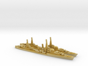 British Tribal-Class Destroyer (extra) in Tan Fine Detail Plastic: 1:1200