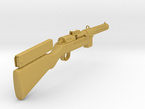Chinese Army Tsing Tao SMG  in Tan Fine Detail Plastic