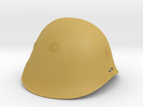 Danish WWII Helmet in Tan Fine Detail Plastic