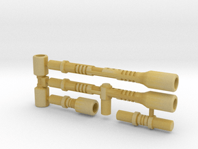 5mm Joiners & Grip Extenders  in Tan Fine Detail Plastic: Small