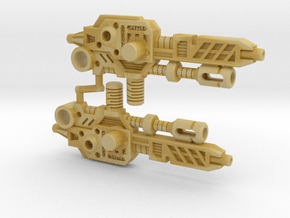 Thunderwing's Cyclone Cannon (3mm, 5mm) in Tan Fine Detail Plastic: Medium