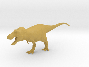 Tyrannosaurus rex Model 1/85 or 1/50 Scale V2 in Tan Fine Detail Plastic: Small