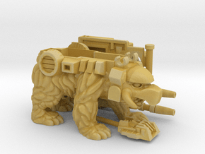 Chainclaw PotP Shell, Helmeted in Tan Fine Detail Plastic: Large