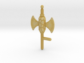 Magmar Power Scepter in Tan Fine Detail Plastic: Small