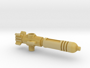 Air Wave Missile (5mm, Earthrise) in Tan Fine Detail Plastic: Small