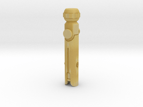 AHSK 2 keychain in Clear Ultra Fine Detail Plastic: Small