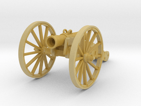 Carolean howitzer in Tan Fine Detail Plastic: 1:32