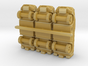 Iveco MPV VTMM 4x4 in Tan Fine Detail Plastic: 6mm