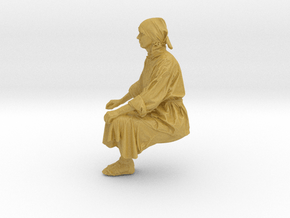 Rafter sitting in Tan Fine Detail Plastic: 1:25