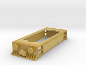 Tram engine base for Kato 11-109 with buffers in Tan Fine Detail Plastic