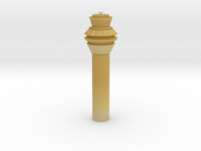 Manchester Airport ATC Tower - Various Scales in Tan Fine Detail Plastic: 1:400