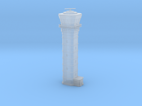 Generic Airport ATC Tower - Various Scales in Tan Fine Detail Plastic: 1:200