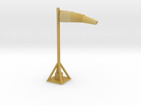 Airport Wind Sock- Various Scales in Tan Fine Detail Plastic: 1:200