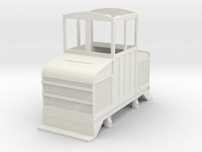 O9 Milwaukee A Class Gasoline Locomotive in White Natural Versatile Plastic