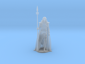 Laurana Miniature in Clear Ultra Fine Detail Plastic: 28mm