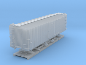 Nn3 Pacific Coast Railway 33' Box Car #804 in Clear Ultra Fine Detail Plastic