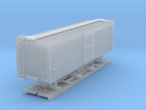 Nn3 Pacific Coast Railway Boxcar #708 in Clear Ultra Fine Detail Plastic