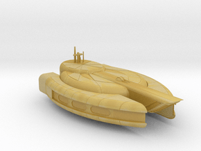 Custom Star Wars Space Yacht  in Tan Fine Detail Plastic