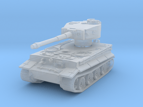 Tiger I Rear Turret 1/144 in Clear Ultra Fine Detail Plastic