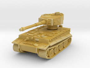Tiger I Rear Turret 1/100 in Tan Fine Detail Plastic