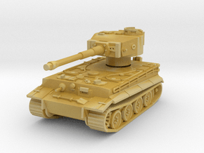 Tiger I Rear Turret 1/87 in Tan Fine Detail Plastic