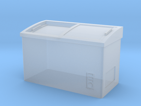 Restaurant Refrigerator 1/35 in Clear Ultra Fine Detail Plastic
