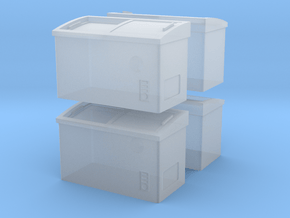 Restaurant Refrigerator (x4) 1/160 in Clear Ultra Fine Detail Plastic