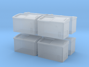 Restaurant Refrigerator (x8) 1/200 in Clear Ultra Fine Detail Plastic
