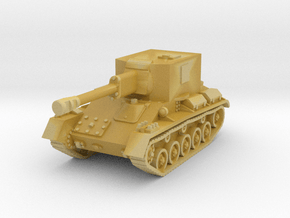 SU-76 IS-10 Tank Destroyer 1/220 in Tan Fine Detail Plastic