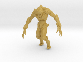 Hell Crusader Nightstalker Demon miniature model in Tan Fine Detail Plastic