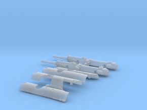 Revell Razor Crest Cannons in Clear Ultra Fine Detail Plastic