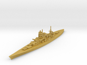 KMS Scharnhorst in Clear Ultra Fine Detail Plastic: 1:1000