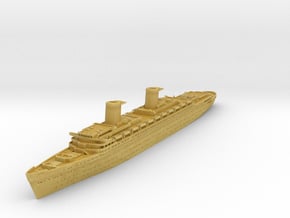 SS United States in Tan Fine Detail Plastic: 1:1200