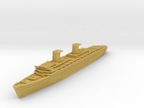 SS United States in Tan Fine Detail Plastic: 1:3000