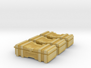 Weapons Chest Type-A (3-Pack) in Tan Fine Detail Plastic