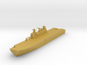 HMAS Canberra L02 in Clear Ultra Fine Detail Plastic: 1:1000