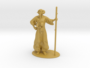 Tim the Enchanter Miniature in Clear Ultra Fine Detail Plastic: 28mm