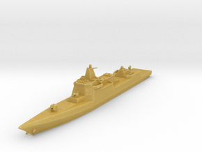 PLAN Type 055 destroyer in Clear Ultra Fine Detail Plastic: 1:1200
