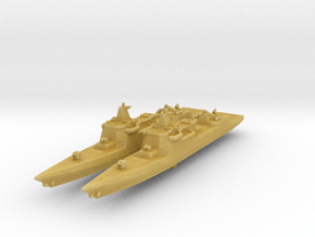 PLAN Type 055 destroyer in Tan Fine Detail Plastic: 1:3000