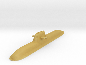 Type 212 U-Boot / Todaro waterline in Clear Ultra Fine Detail Plastic: 1:350