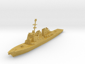 USS Arleigh Burke DDG-51 in Tan Fine Detail Plastic: 1:700