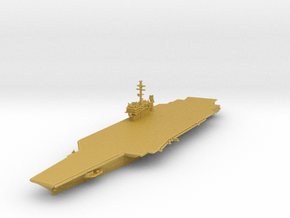 USS Kitty Hawk CV-63 in Clear Ultra Fine Detail Plastic: 1:1200