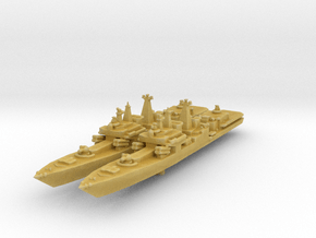Udaloy II Destroyer in Tan Fine Detail Plastic: 1:2400