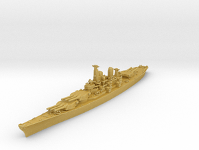 USS Iowa BB-61 in Tan Fine Detail Plastic: 1:1000
