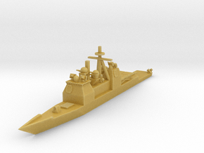 USS Bunker Hill CG-52 in Tan Fine Detail Plastic: 1:700