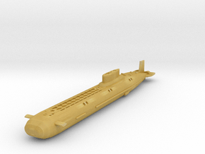 Typhoon Class Sub in Tan Fine Detail Plastic: 1:700
