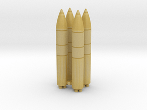 UGM-27 Polaris A3 SLBM in Clear Ultra Fine Detail Plastic: 6mm